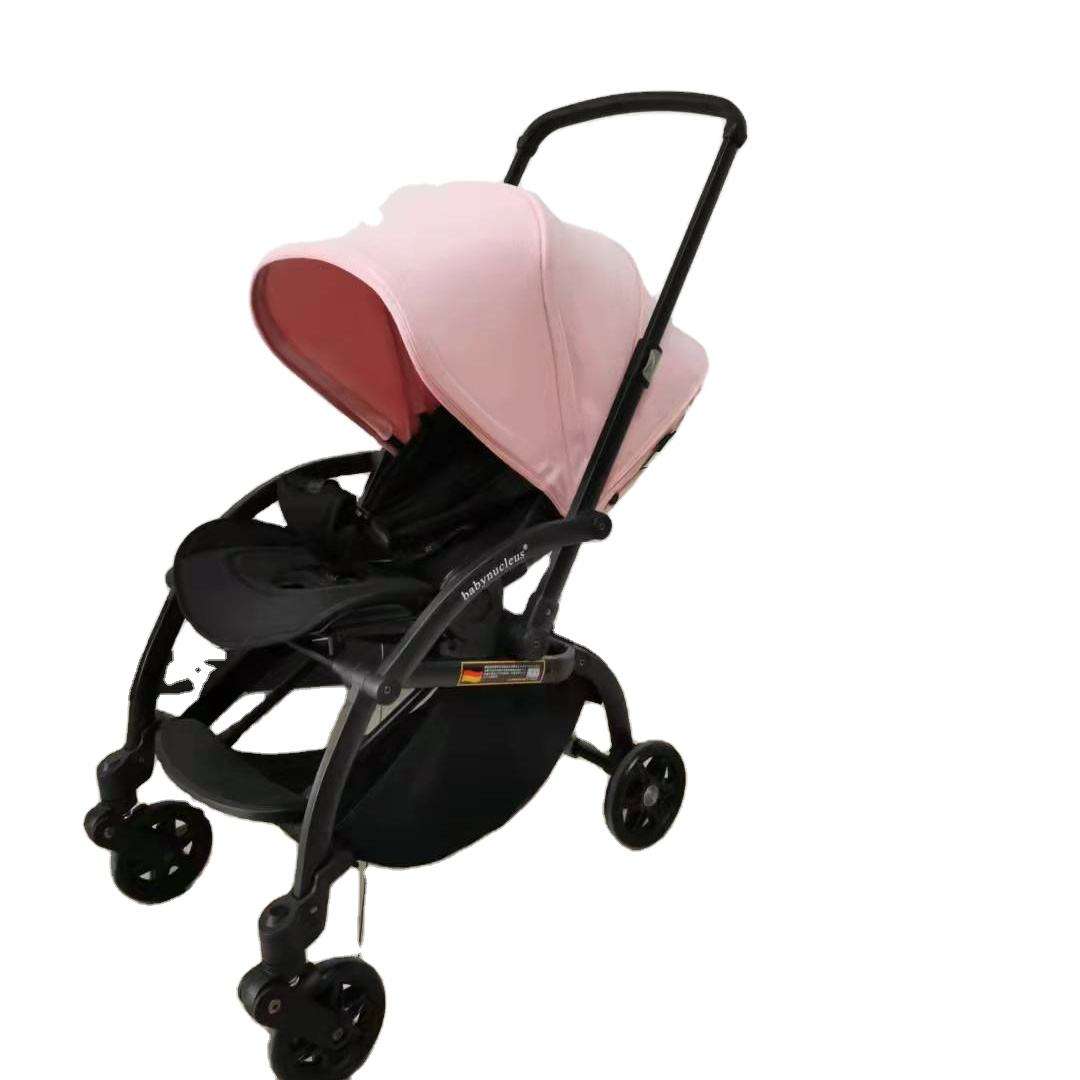 Factory Supply Aluminum Baby Travel Portable Lightweight Strollers Walkers Pushchair 3 in 1