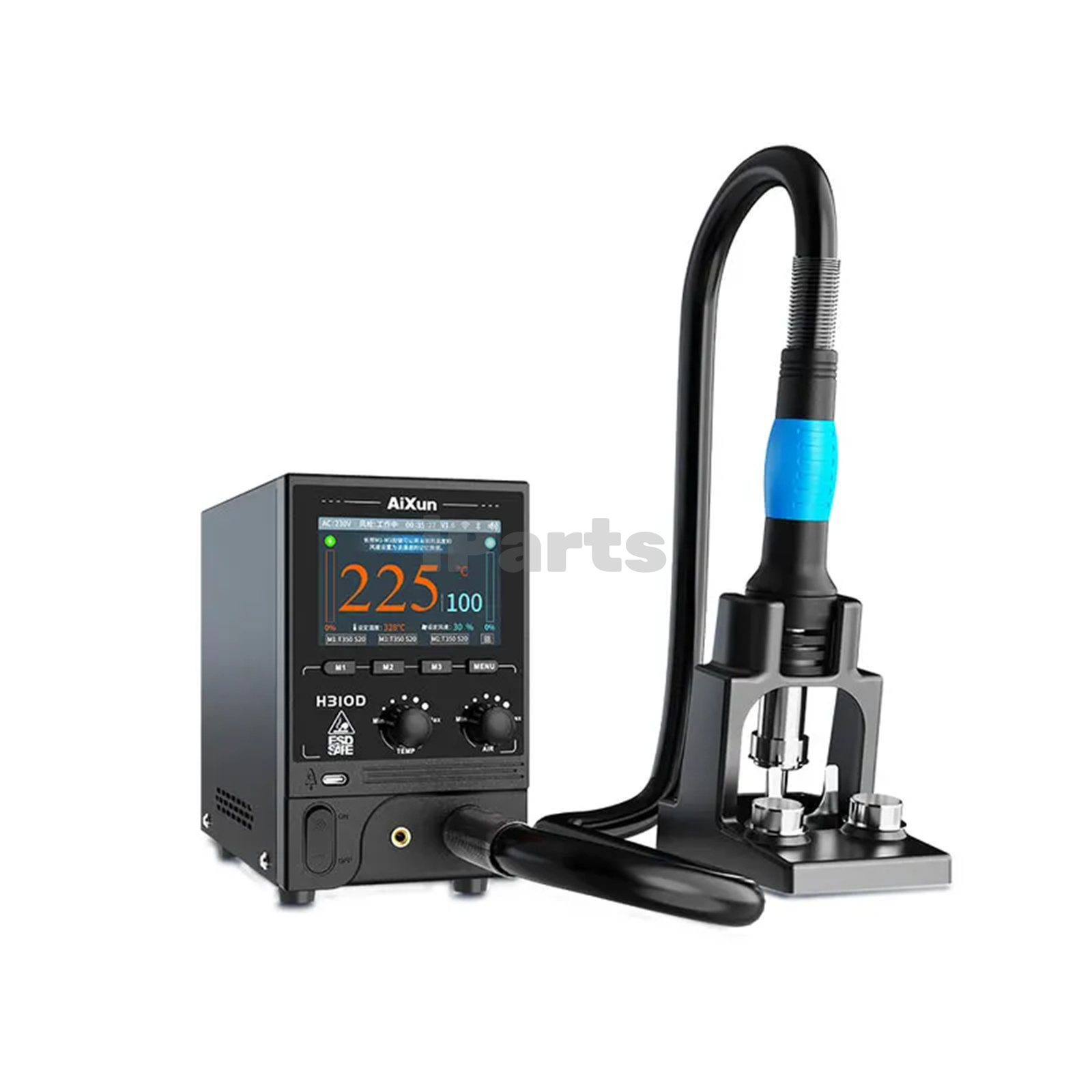 IParts H310D Rework Digital Display Hot Air Gun Desoldering Station 1000W for Phone PCB Soldering Repair Platform Tool JC Aixun