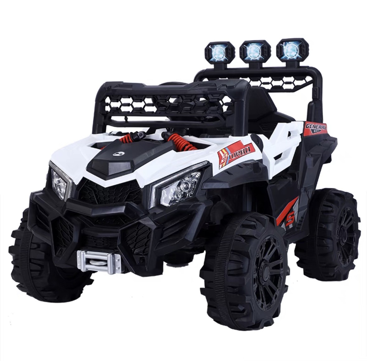 RHS-CAR133 Kids Ride-on Electric Cars Carros Ninos 24v 4x4 Kids Electric Voiture Pour Enfant Car for Kids 6-8 Years Old to Drive