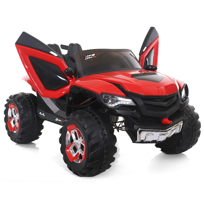 Two Children's Electric Four-wheel Drive Off-road Vehicle Boys and Girls Remote Control Toy Car Can Sit Adults