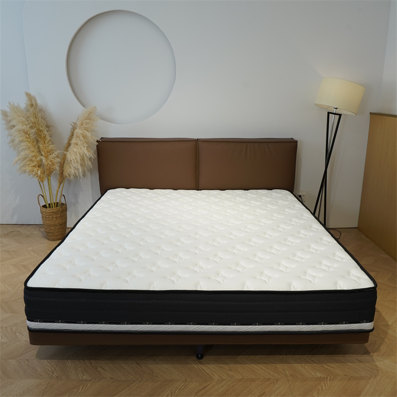 Factory Low Price Ergonomic Hybrid Pocket Spring Foam Mattress Home Furniture Customized Size Options