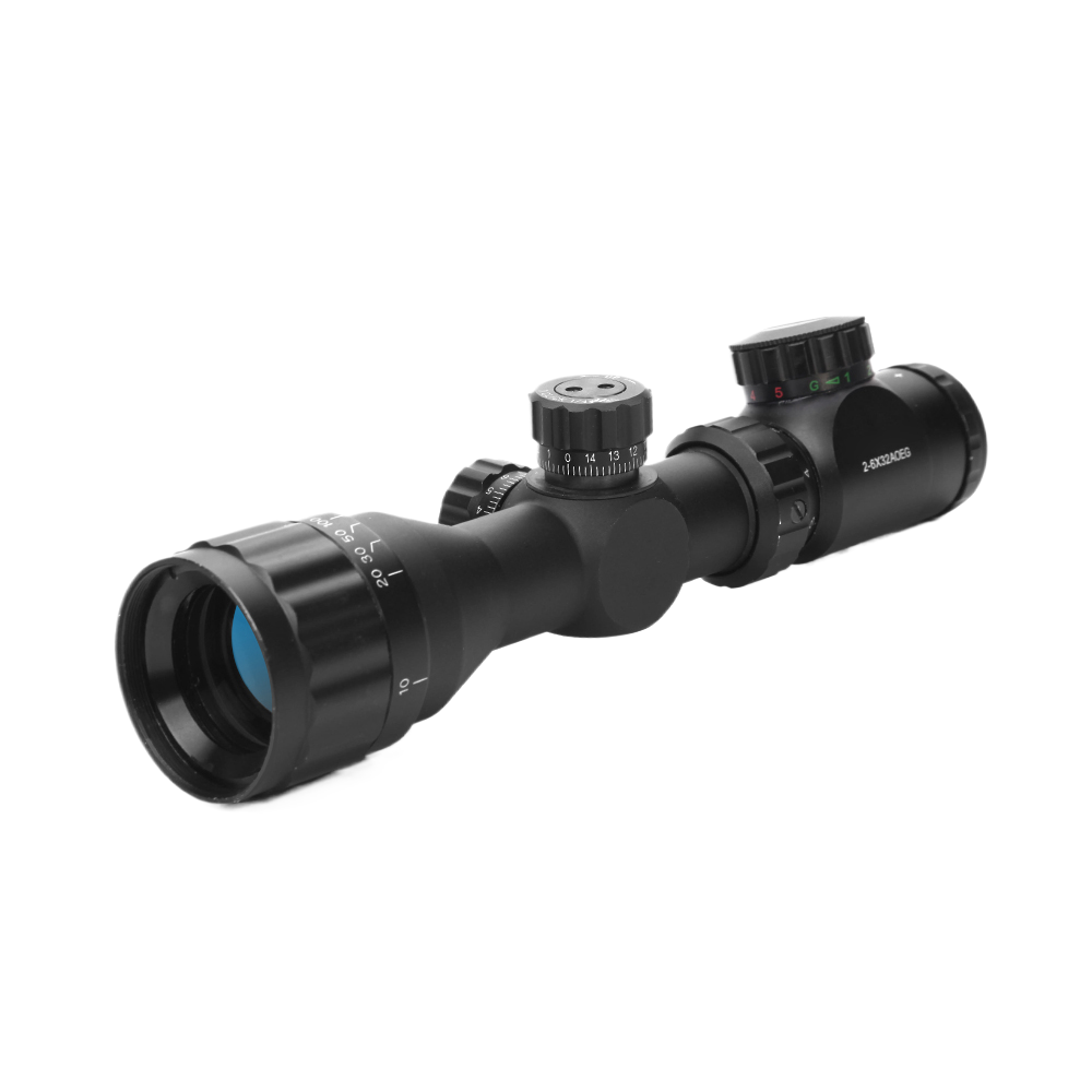 Hunting Accessories Aluminum Alloy Adjustable Waterproof Red Laser Sight 11mm/20 Mount Base 2-6x32aoeg Scope