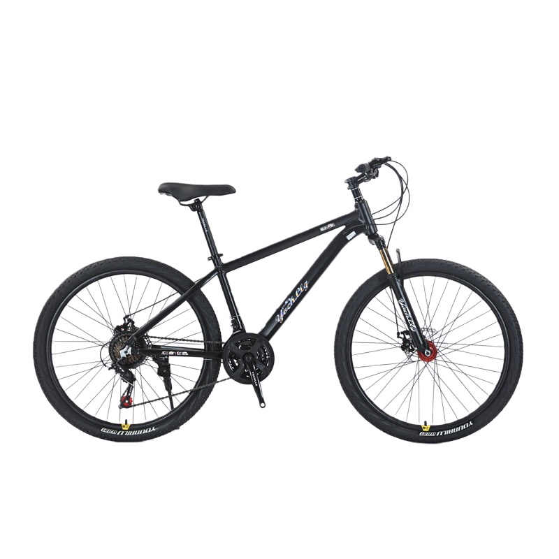 Factory Direct Wholesale-26" Aluminum Lightweight Adult Mountain Bike 21 Speed Shock Wire Disc Brakes for Off-Road Commuting